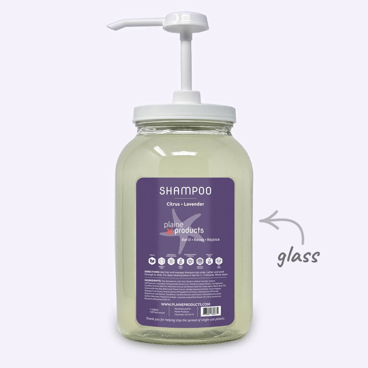 WS - One Gallon Shampoo (Pump not included) - Image 5